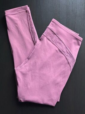 Lululemon Wunder Under Crop High Rise Legging *Flocked Everlux